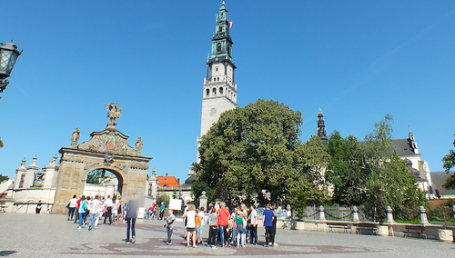 Jasna Góra, Brama Lubomirskich, wieża bazyliki