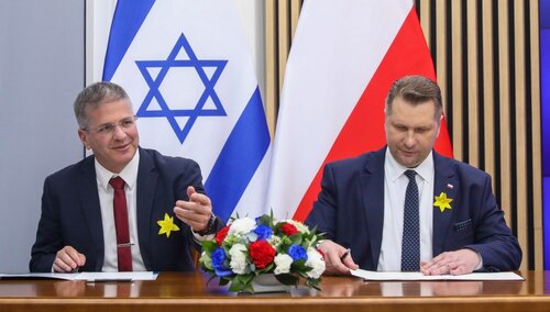 Podpisano porozumienie ws. wizyt młodzieży z Izraela w Polsce