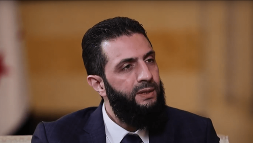 Lider HTS oraz faktyczny przywódca Syrii Ahmed asz-Szara