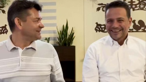 Zenek Martyniuk i Rafał Trzaskowski