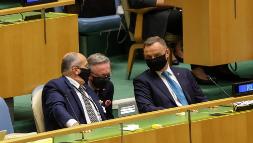 Andrzej Duda w Nowym Jorku: Przedstawiciele administracji USA mieli świadomość argumentów dot. Nord Stream 2