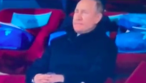 Igrzyska w Pekinie. Zachowanie Putina podczas przemarszu Ukrainców zszokowało internautów [WIDEO]