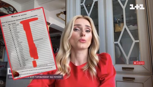 Ukraińska jurorka pokazała swoją kartę do głosowania na Eurowizji. „Jak to się stało? Nie znam odpowiedzi” [FOTO]