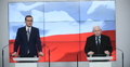Konferencja prasowa premiera i prezesa PiS dot. powołania komisji weryfikującej wpływy rosyjskie