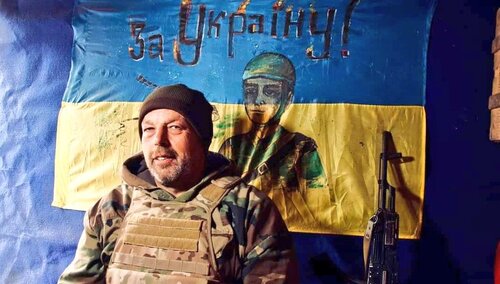 Starszy sierżant Mykoła Nedelskij, który zniszczył w okolicach Ługańska dwa rosyjskie czołgi i wóz pancerny