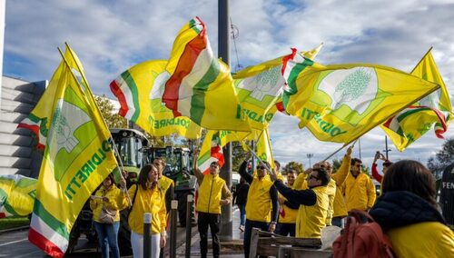 Węgierscy rolnicy protestowali w Strasburgu