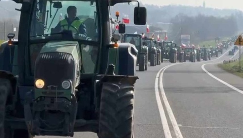 protest rolników