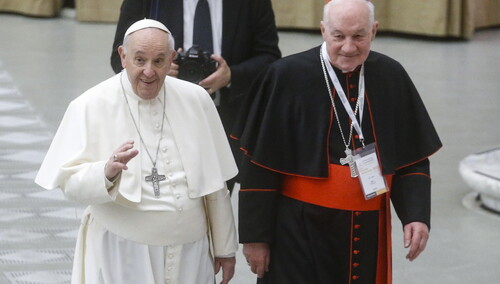 Od lewej: papież Franciszek, kard. Marc Ouellet