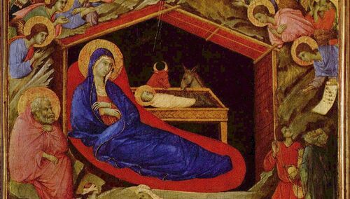 Ikona Narodzenie Chrystusa Duccio di Buoninsegna