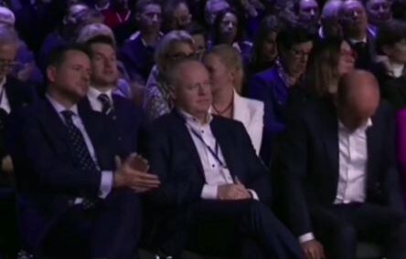 Prezydent Warszawy Rafał Trzaskowski na kongresie programowym PO