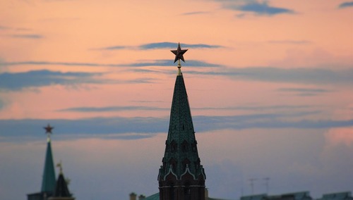 Wieże Kremla. Moskwa