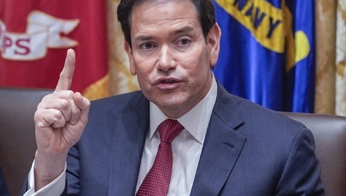 Amerykański sekretarz stanu Marco Rubio