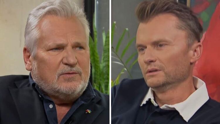 Aleksander Kwaśniewski i Piotr Jacoń