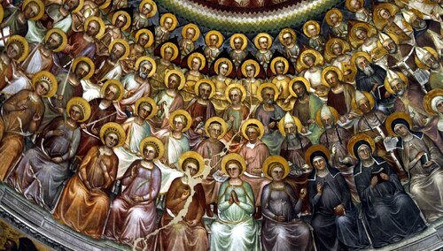 Obcowanie świętych. baptysterium, Padwa