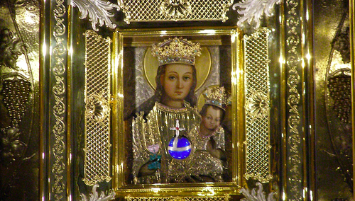 Sanktuarium Matki Bożej w Tuchowie - obraz Matki Bożej Tuchowskiej