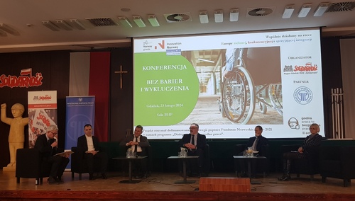 Konferencja “Bez barier i wykluczenia": Osoby niepełnosprawne są jak najbardziej efektywnymi pracownikami