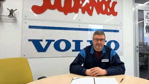  Bogusław Jurgielewicz, przewodniczący MOZ NSZZ „Solidarność” Pracowników Volvo Polska sp. z o.o.