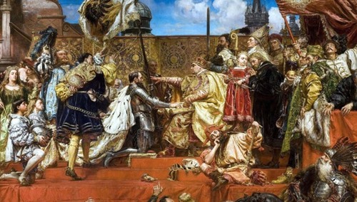 Jan Matejko "Hołd pruski"