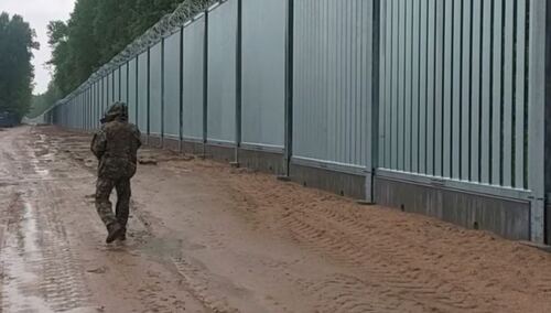 Zapora na granicy z Polską 