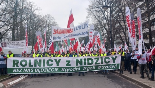 Protest Solidarności RI