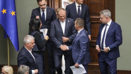 Donald Tusk w Sejmie