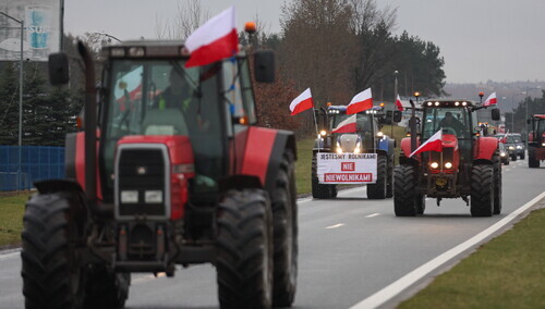 protest rolników