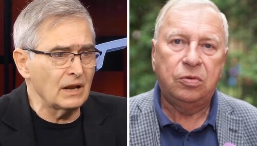 Olgierd Łukaszewicz i Jerzy Stuhr