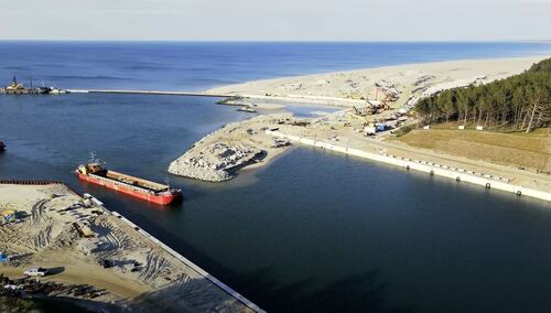 [video] Ten odcinek przekopu Mierzei już jest żeglowny! Ukończenie flagowej inwestycji coraz bliżej