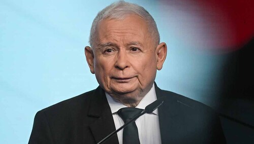 Prezes PiS Jarosław Kaczyński