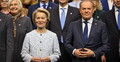 Szefowa KE Ursula von der Leyen i premier Donald Tusk w Gdańsku