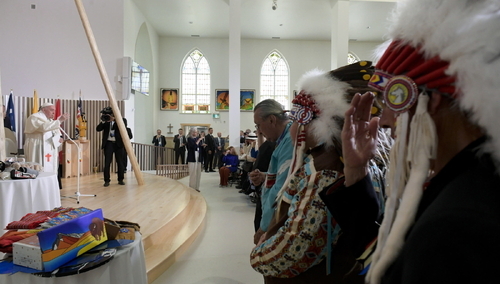 Papież Franciszek w Edmonton