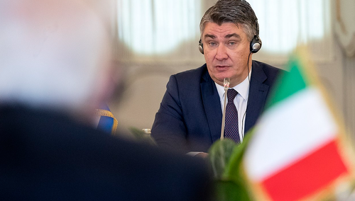 Prezydent Chorwacji Zoran Milanović