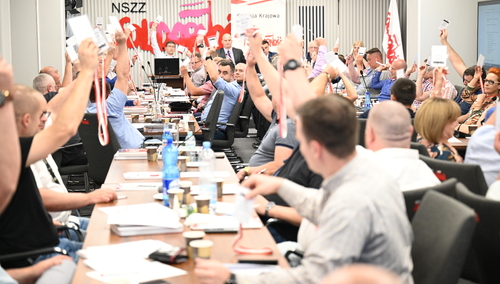[FOTO] I Walne Zebranie Delegatów Funkcjonariuszy i Pracowników Służby Więziennej NSZZ "S"