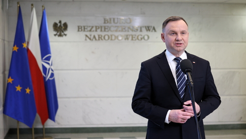Prezydent Andrzej Duda