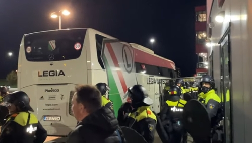 Skandal w Holandii z udziałem zespołu Legii Warszawa