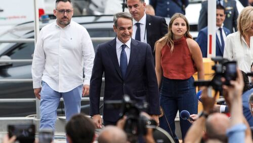 Lider Nowej Demokracji Kyriakos Mitsotakis