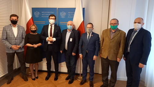 Spotkanie "S" w Ministerstwie Aktywów Państwowych