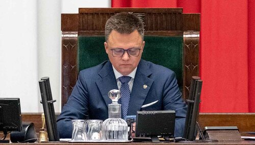 Marszałek Sejmu Szymon Hołownia