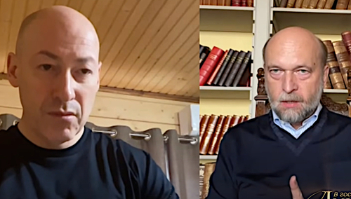 Dmitry Gordon i Siergiej Pugaczow