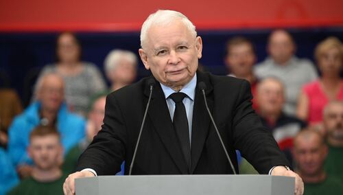 Prezes PiS Jarosław Kaczyński