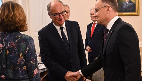 Włodzimierz Czarzasty i Andrzej Duda