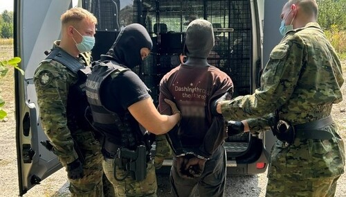 Funkcjonariusze SG z Sosnowca zatrzymali i doprowadzili do granicy Senegalczyka, który zasłynął po „wizycie” w katowickiej Dolinie Trzech Stawów 