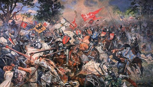 Grunwald autorstwa Wojciecha Kossaka