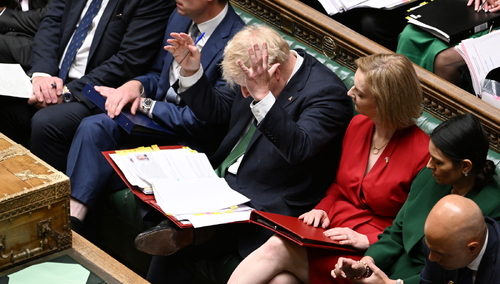 Brytyjski premier Boris Johnson