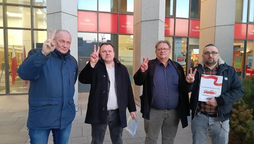 „S” okupuje centralę Poczty Polskiej. Mamy wypowiedź przedstawiciela protestujących