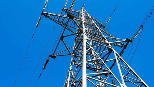 Słup wysokiego napięcia, zdjęcie poglądowe 