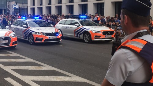 Belgijska policja, zdjęcie poglądowe
