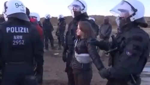 Zatrzymanie Grety Thunberg było wyreżyserowane?