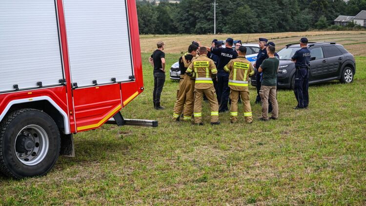 Poszukiwania drona Majdan-Sielec