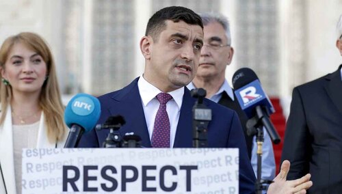 George Simion wygłosił oświadczenie za pomocą transmisji live na Facebooku